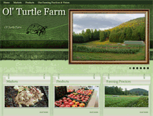 Tablet Screenshot of olturtlefarm.com